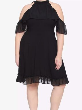 Hot Topic Cold Shoulder Dress